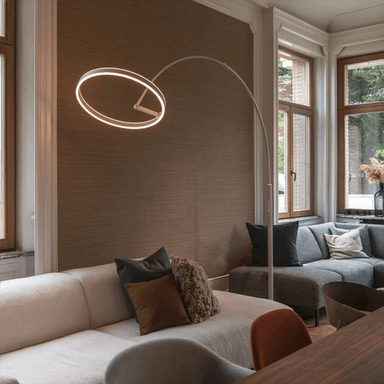 SLV One Bow FL LED-gulvlampe, hvit