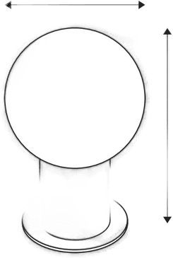 SLV Varyt bordlampe, krom