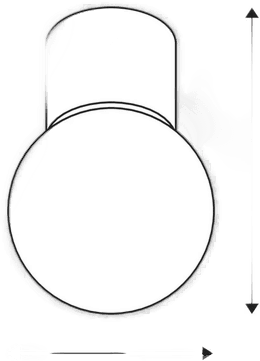 SLV Varyt taklampe Ø 12 cm