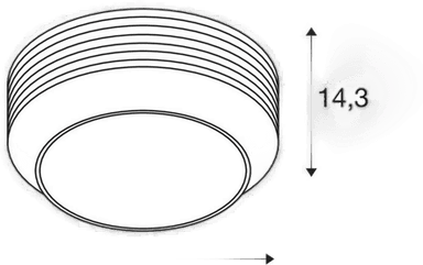 SLV Pantilo Rope 27 taklampe