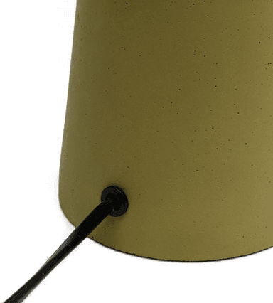 Kare Bollie bordlampe grønn