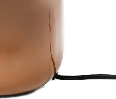 Kare Mushroom bordlampe, brun