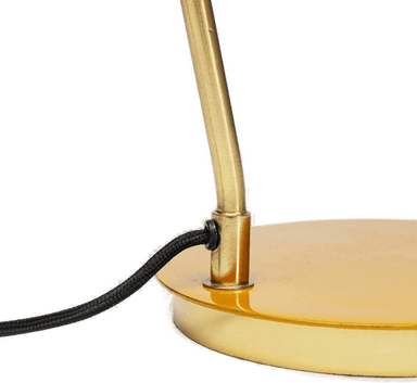 Kare Demi bordlampe, gul