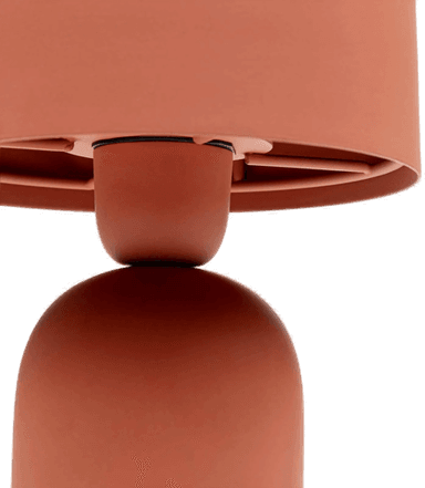 Kare Maya bordlampe, rød