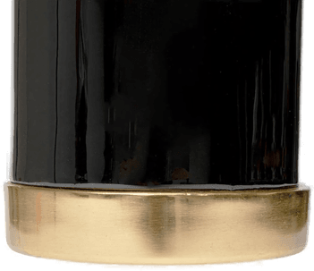 Kare Josy bordlampe, hvit/svart