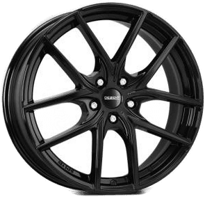 Dezent TO Black 7.5x17 5/112 ET51