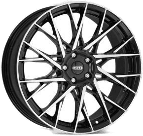 DOTZ Fuji Dark 8x18 5/108 ET42 B63.4