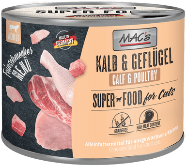MAC's Cat Gourmet Kalv & fjørfe 24 x 200 g