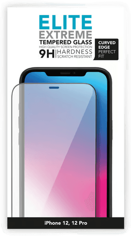 Linocell Elite Extreme Curved Skjermbeskytter iPhone 12/12 Pro