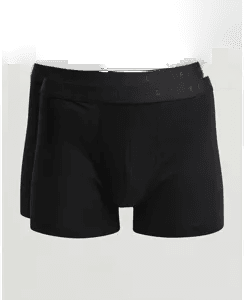 Falke Cotton Boxer Briefs 2-Pack Black