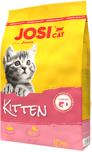 JosiCat Kitten fjærkre 2 x 10 kg