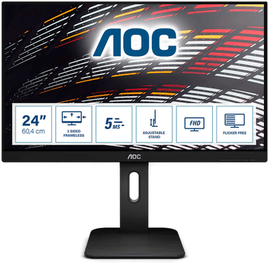 AOC 24P1 23,5" FHD IPS-skjerm