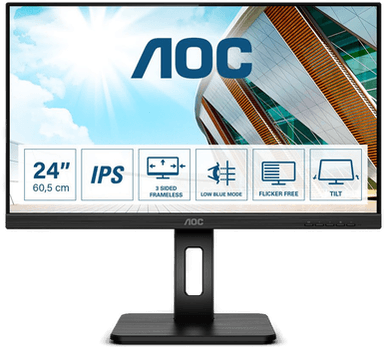 Aoc Q24P2Q 23.8" QHD Skjerm
