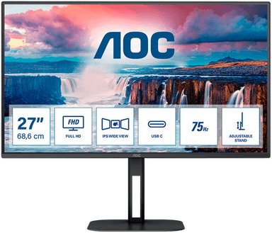 Aoc 27V5C 27" LED-skjerm