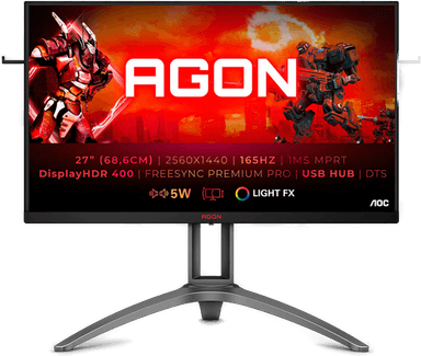 Aoc Agon AG273QX 27" QHD Gaming-skjerm