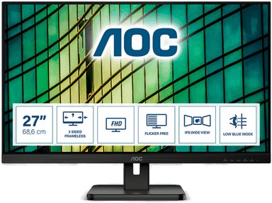 Aoc 27E2QAE 27" LED-skjerm