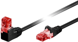 Pro LAN CAT 6 90° Svart 1 m