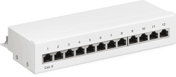 Pro CAT 6 Patch Panel 12 Port