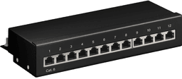 Pro CAT 6 Patch Panel 12 Port