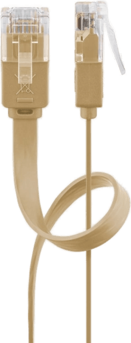Pro LAN CAT 6 Flat - Brown - 5 m