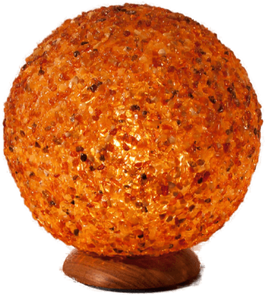 Wagner Life LED-bordlampe, sfærisk, ravfarget