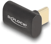 Delock USB-C vinklet adapter 40 Gbps 100W