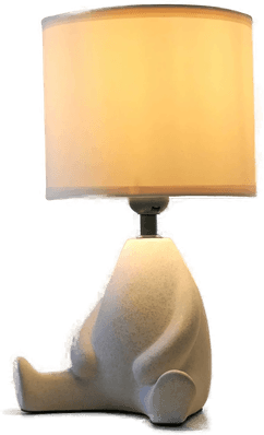 JUST LIGHT Ted bordlampe, sandbeige