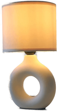 Just Light Carara bordlampe, beige