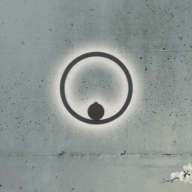 Just Light LED-batteridrevet vegglampe Archie