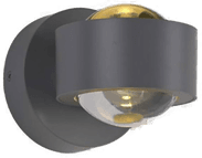 Just Light LED-batteridrevet vegglampe Chia