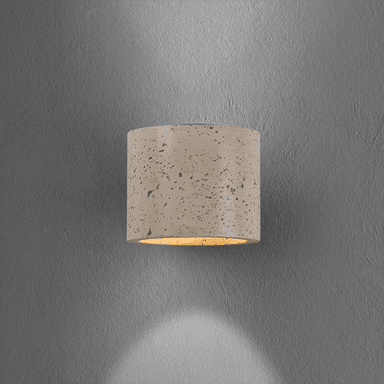 Schöner Wohnen Vegglampe Traventa, beige, G9