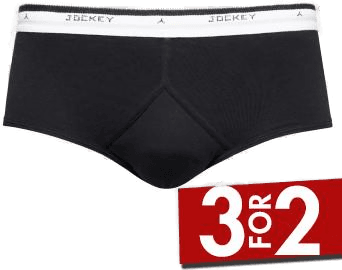 Jockey Y-front Brief Svart