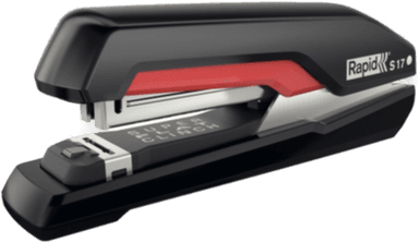 Rapid S17 Stiftemaskin 30 ark Sort/Rød