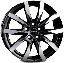 BORBET CW5 Black Polished Matt 7.5x18 5/127 ET35 B71.6