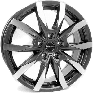 BORBET CW5 Mistral Anthracite Gloss Pol 7.5x18 5/120 ET53 B65.1