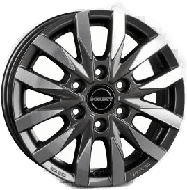 BORBET CW6 Mistral Anthracite Gloss Pol 6.5x16 6/130 ET54 B84.1