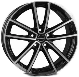 BORBET W Black Polished Glossy 8x18 5/112 ET40 B66.6