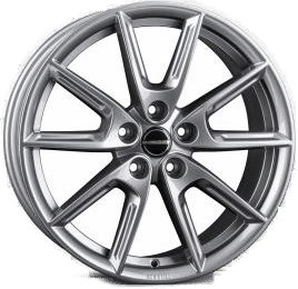 BORBET LX18 Grey Glossy 8x18 5/114.3 ET48 B72.6