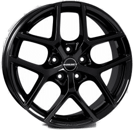 BORBET Y Black Glossy 6.5x16 5/108 ET40 B72.6