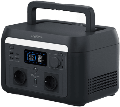 LogiLink bærbar kraftstasjon 600W