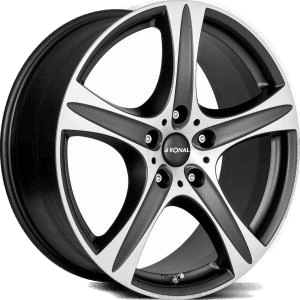 RONAL R55 SUV Matt Black 9.5x20 5/112 ET53