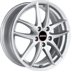 RONAL R46M Silver 7.5x18 5/110 ET35