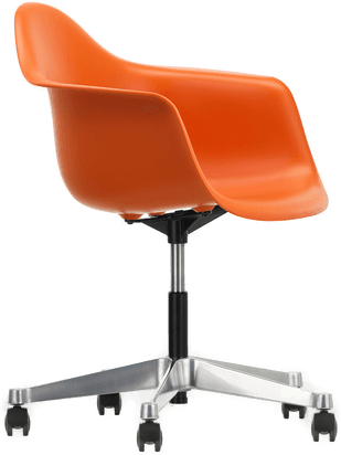 Vitra Eames Plastic Armchair Rusty Orange
