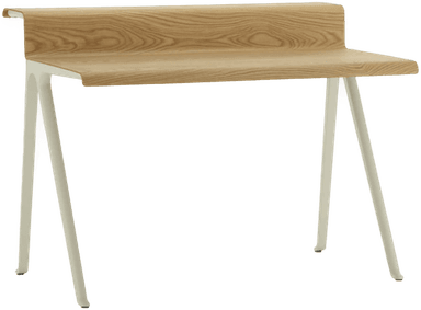 Vitra Courier skrivebord light oak/chalk
