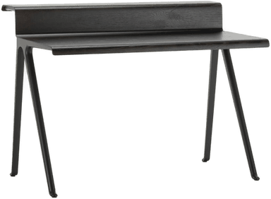 Vitra Courier skrivebord dark oak/deep black