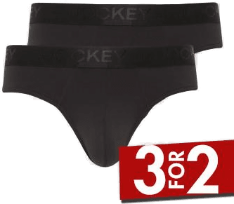Jockey Microfiber Air Brief Svart