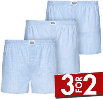 Jockey Woven Soft Poplin Boxer Shorts