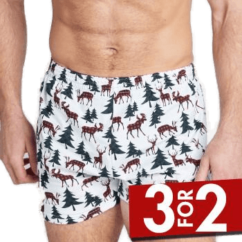 Jockey Woven Boxer Hvit