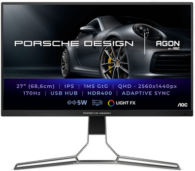 Aoc 27" QHD Gaming-skjerm 170Hz