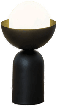 Osram Decor Bowl bordlampe, svart, E14